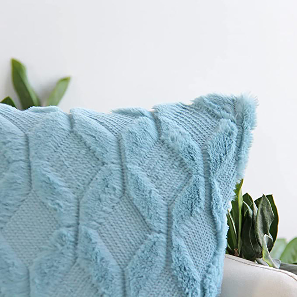 Diamond shaped Plush Throw Pillow (With Insert) size 18"x18"