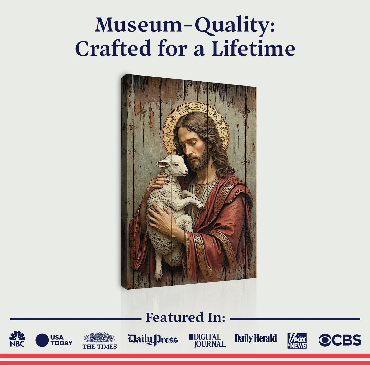 Jesus The Good Shepherd Wall Art