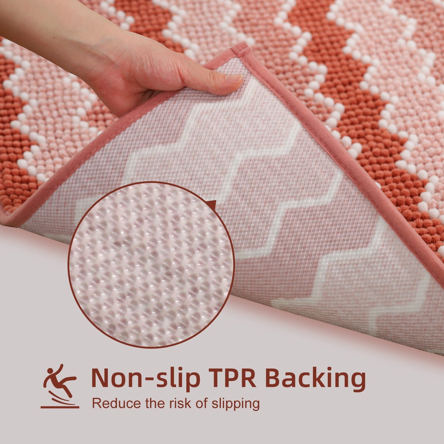 ruSoft Absorbent Durable Non-Slip Bathroom Rug Mat, Room Decor, Graduation Gifts, Fathers Day Gift, Mother Gift