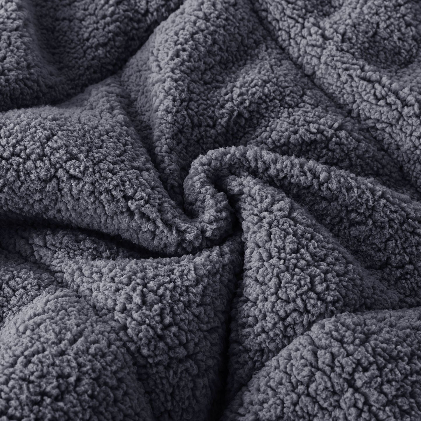 Ultra Soft All Season Reversible Plush Sherpa Lined Comforter, Twin, Queen, King