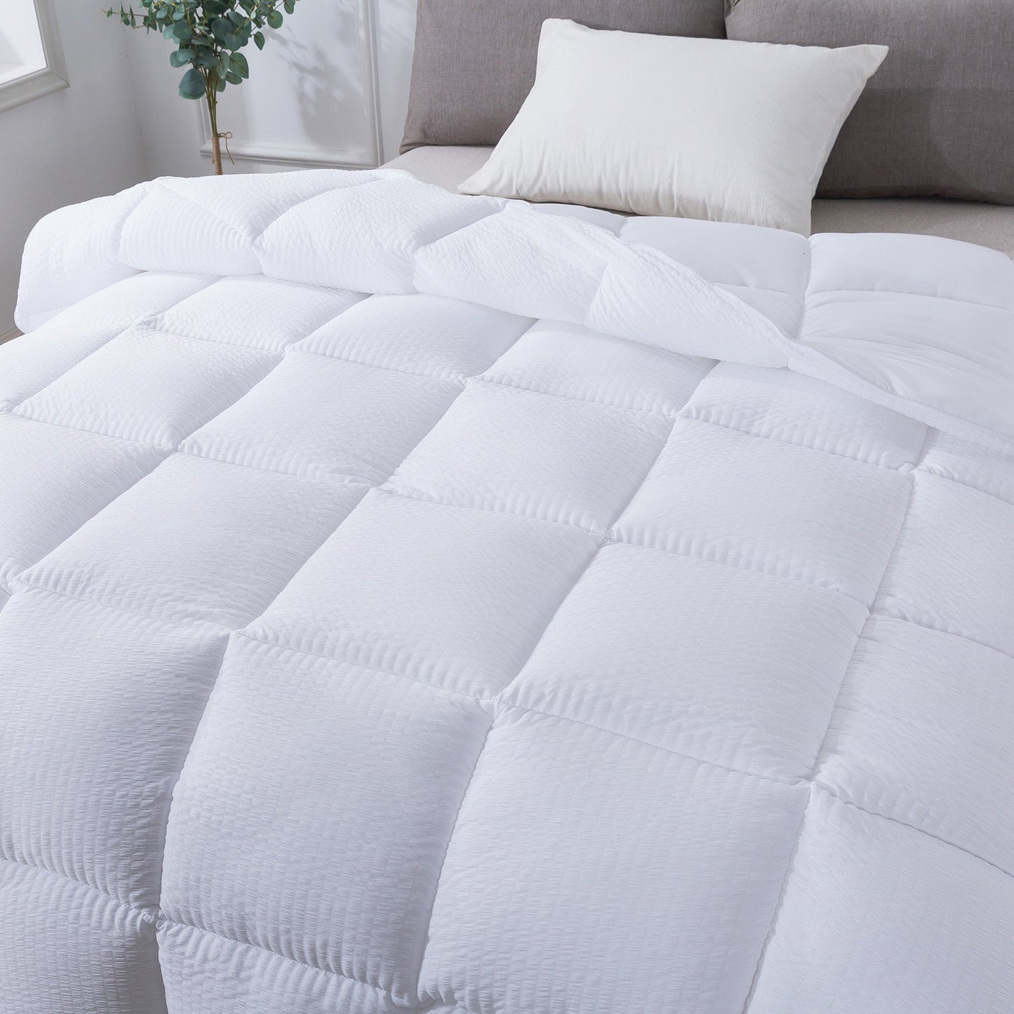 Ultra Soft All Season Down Alternative Reversible Comforter, Twin, Queen, King, Room Decor, Graduation Gifts