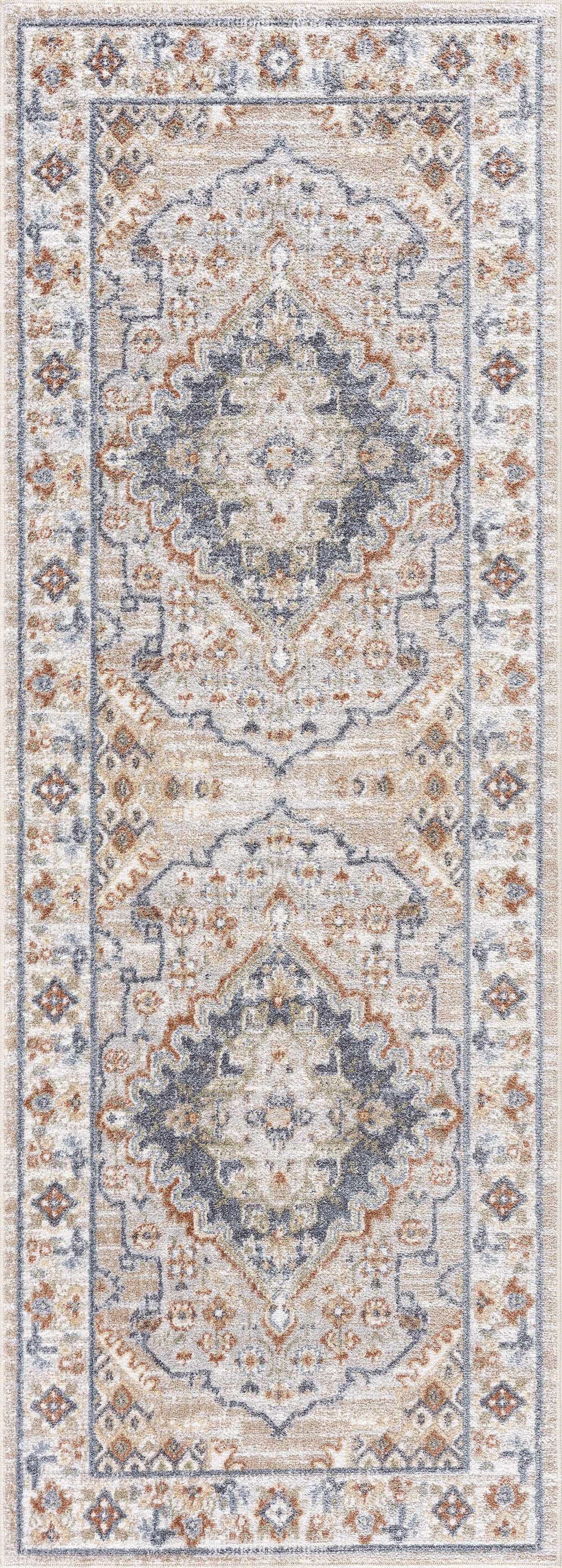 Erez Flat Pile Washable Rug