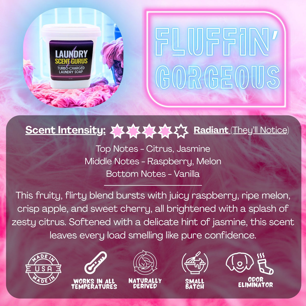 Ultimate All-In-One Laundry Detergent + Scent Booster | Multi-Use Cleaning Powder