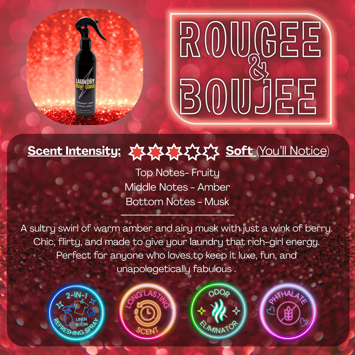 Linen & Room Spray for Bedding, Clothes & Home | Long-Lasting Fabric Refresher