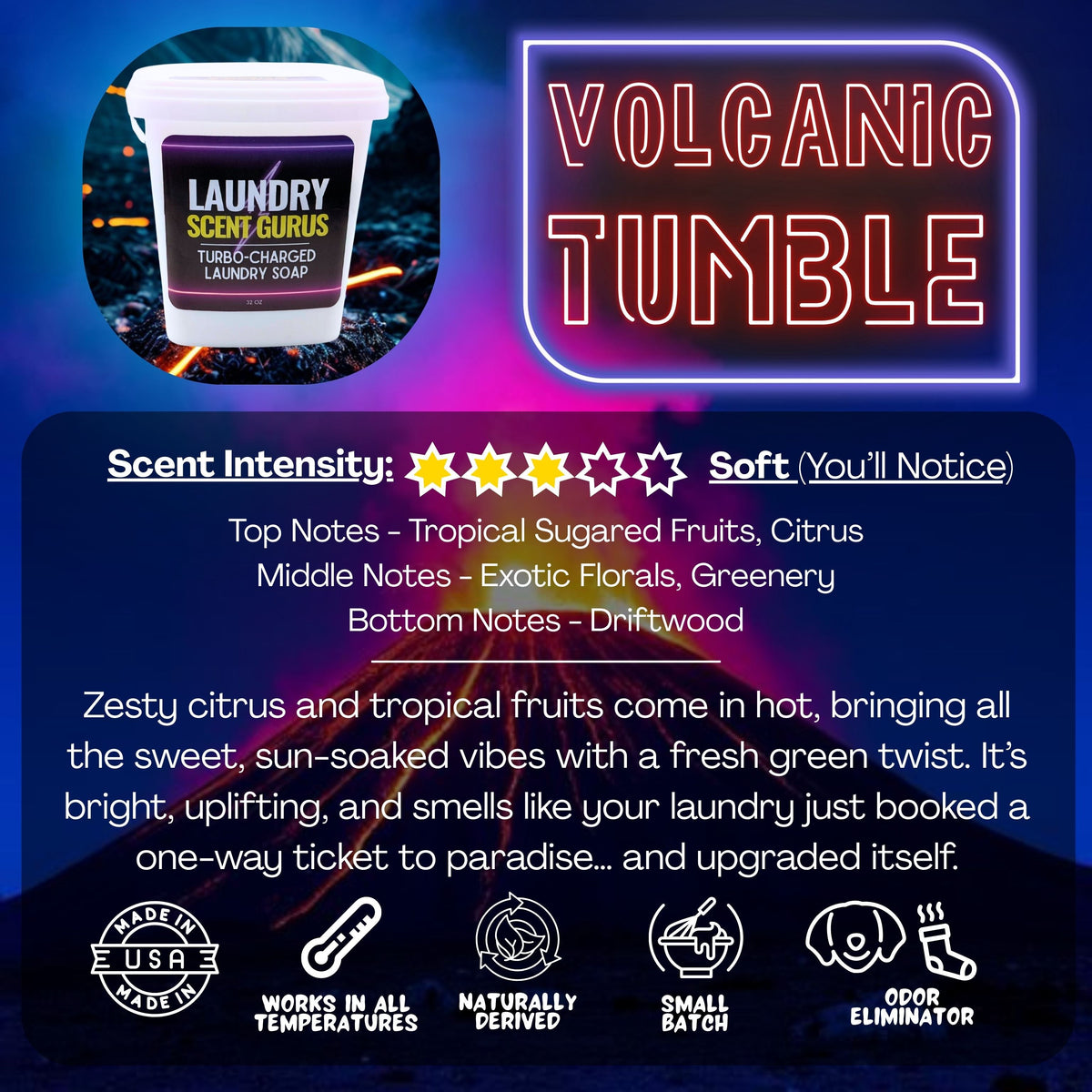 Ultimate All-In-One Laundry Detergent + Scent Booster | Multi-Use Cleaning Powder