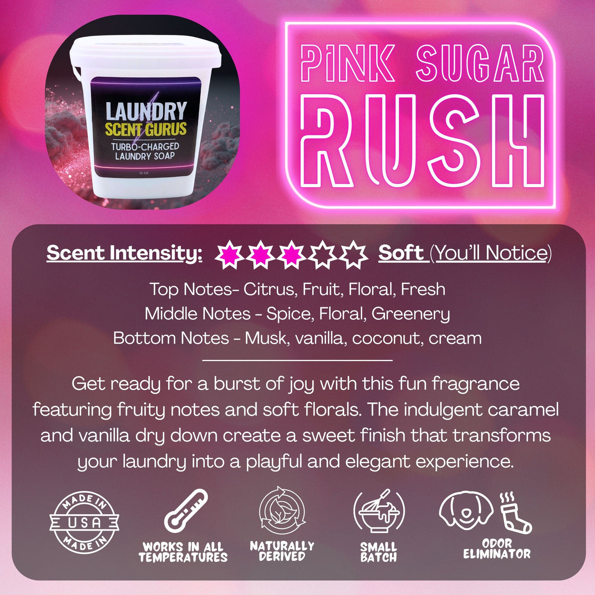 Ultimate All-In-One Laundry Detergent + Scent Booster | Multi-Use Cleaning Powder
