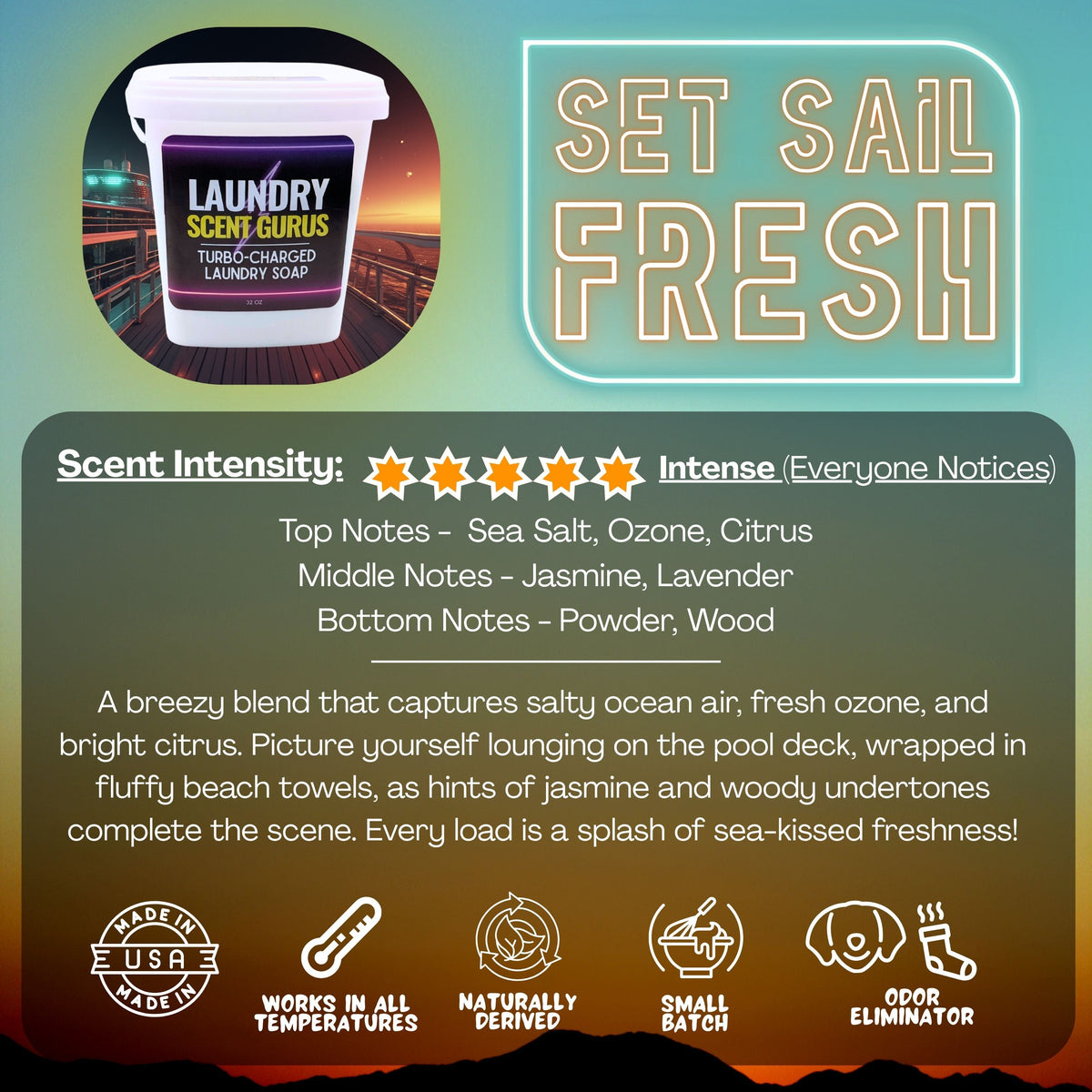 Ultimate All-In-One Laundry Detergent + Scent Booster | Multi-Use Cleaning Powder