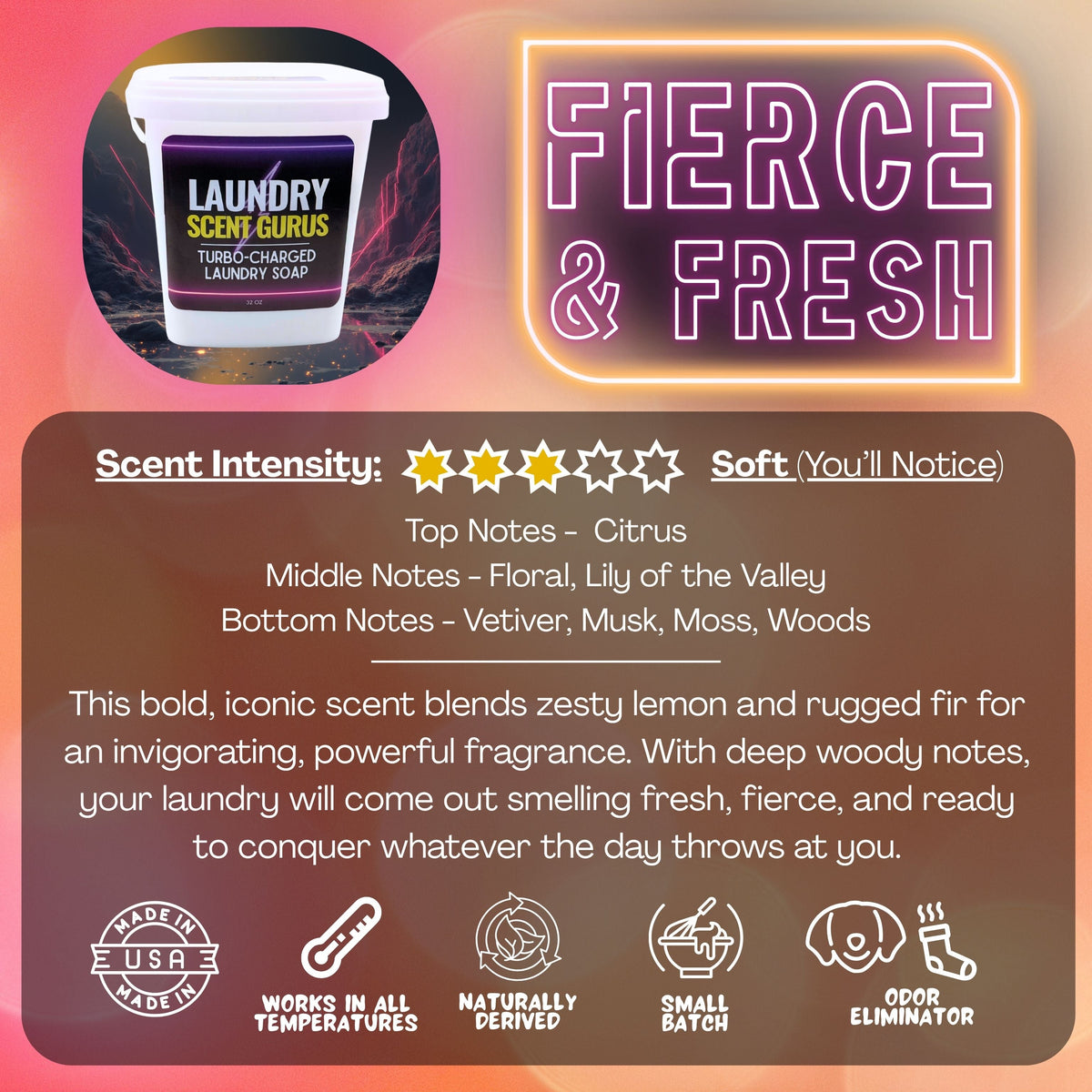 Ultimate All-In-One Laundry Detergent + Scent Booster | Multi-Use Cleaning Powder