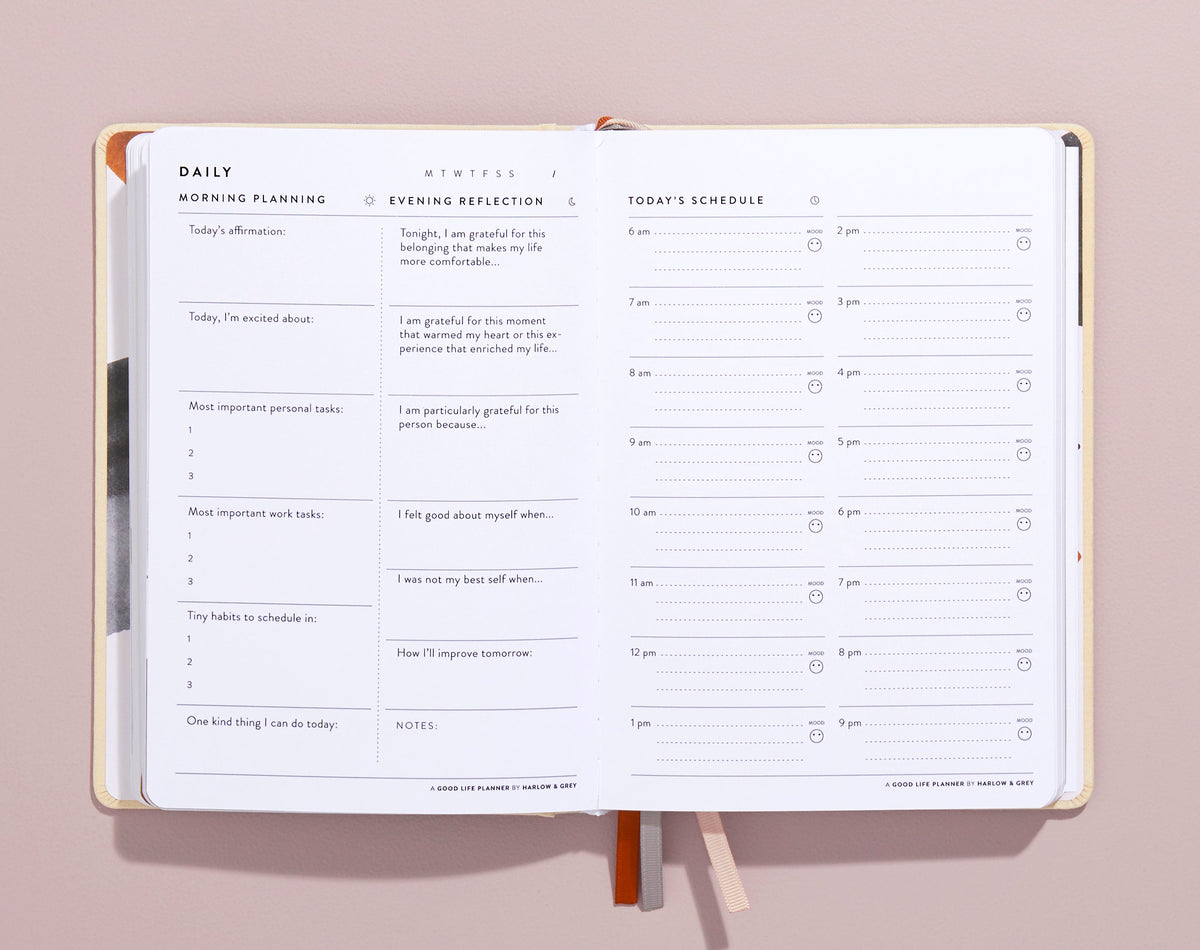 A Good Life Planner (3-months Undated Planner)