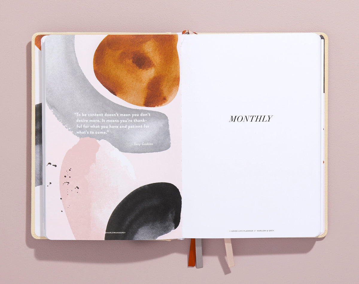 A Good Life Planner (3-months Undated Planner)