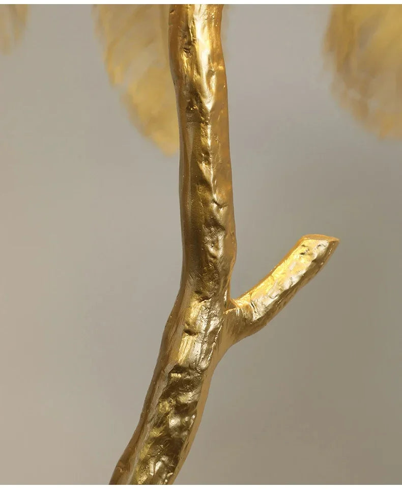 Luxury Ostrich Feather Led Floor Lamp | 3CARATS