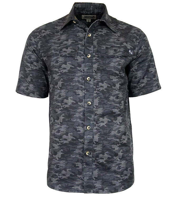 Men's Dot Camo UV Vented Solar Outdoor Shirt