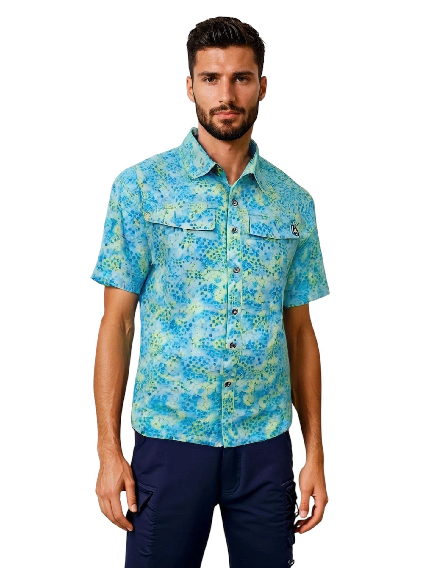 Men's Hexa Dreams UV Vented Outdoor Solar Shirt