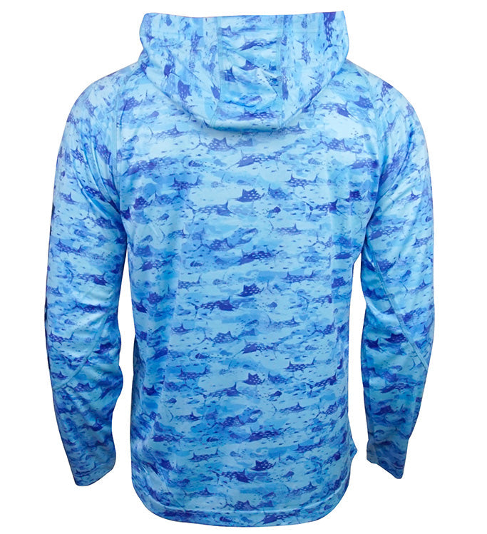 Men's Bill Camo UV Sun Outdoor Hoodie