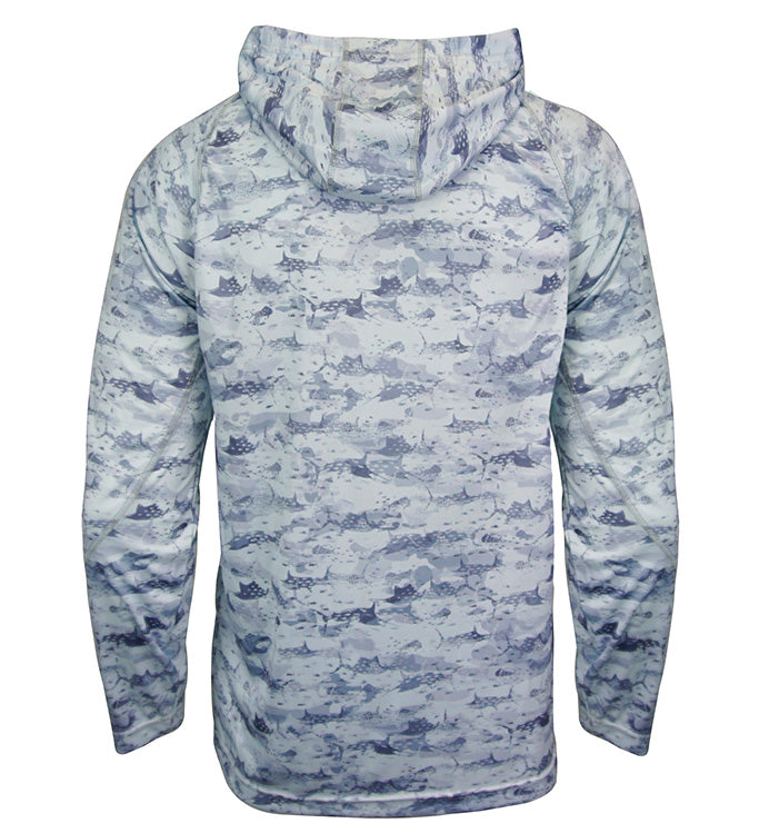 Men's Bill Camo UV Sun Outdoor Hoodie