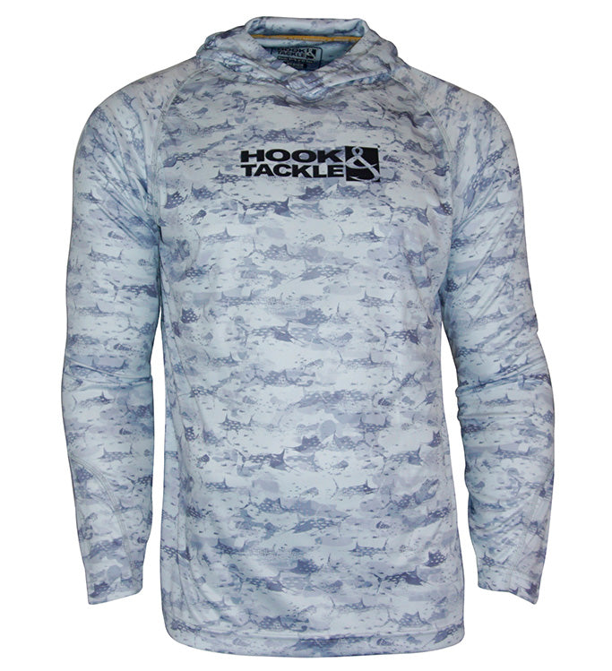 Men's Bill Camo UV Sun Outdoor Hoodie