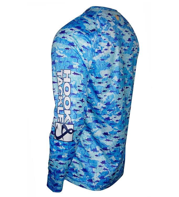 Youth Billfish Texture UV Sun Shirt (8-20)
