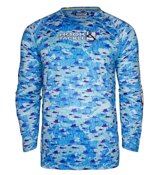 Youth Billfish Texture UV Sun Shirt (8-20)