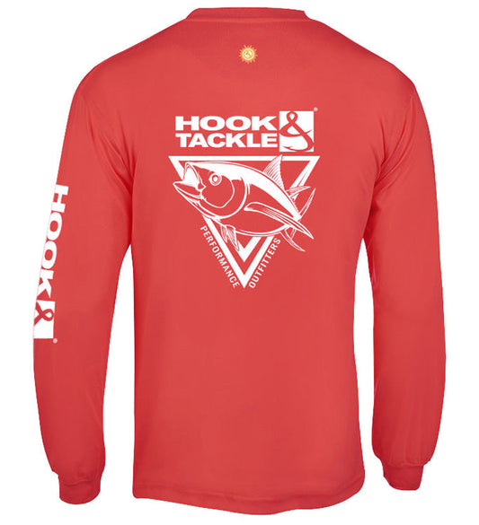 Men's Triangle L/S UV Sun T-Shirt