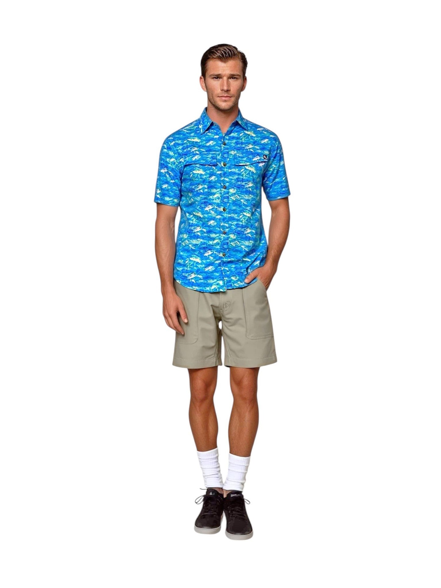 Men's Mahi Rush UV Vented Sun Outdoor Shirt