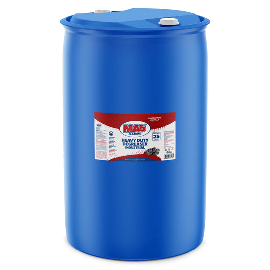 MA5X Heavy-Duty Degreaser Industrial 55-Gallon Drum | Maximum Strength pH 13-14 Alkaline