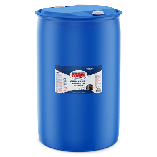 MA5X Heavy-Duty Oven & Grill Degreaser 55-Gallon Drum | Commercial Kitchen, pH 13-14