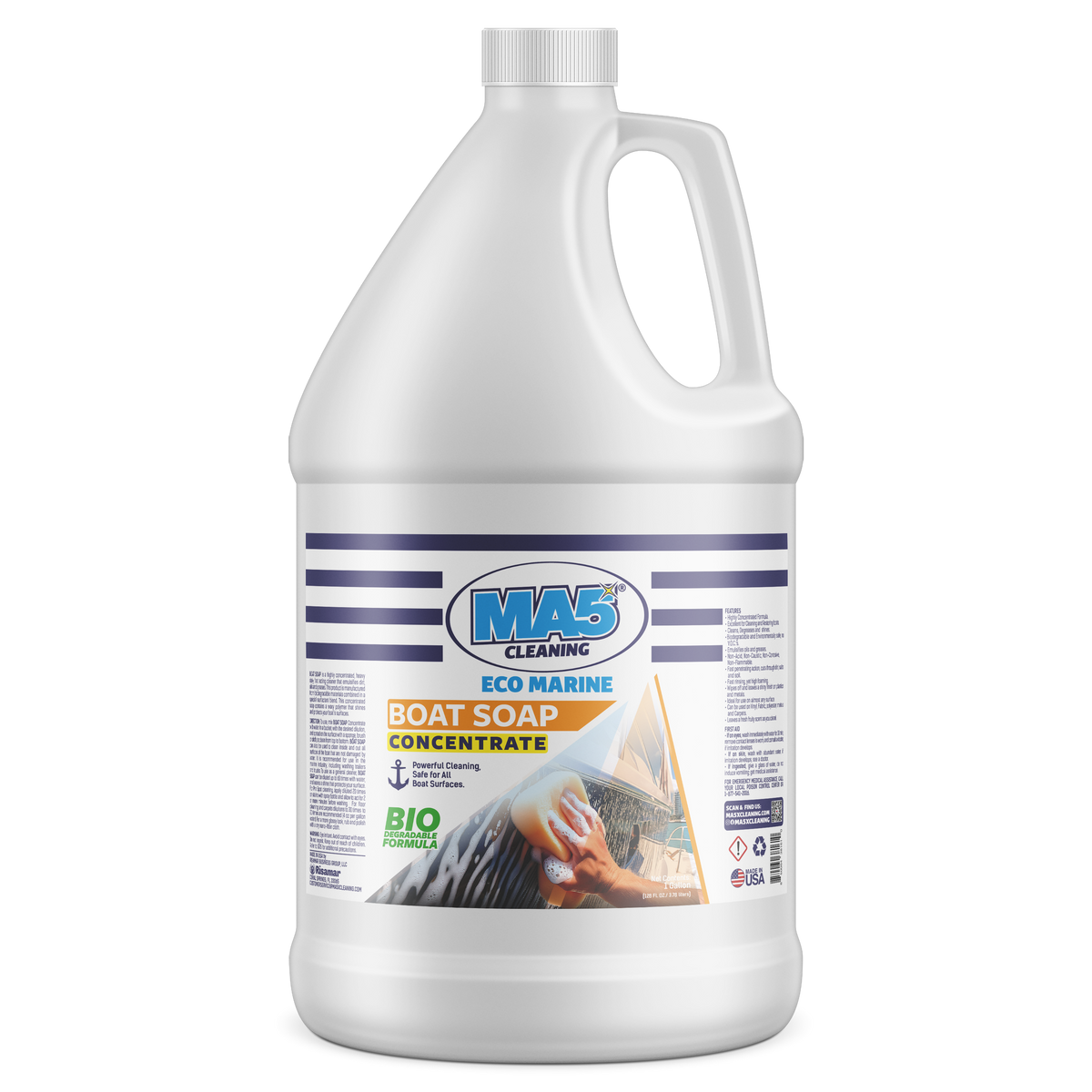 MA5X Boat Soap - High Foam Marine Wash Concentrate