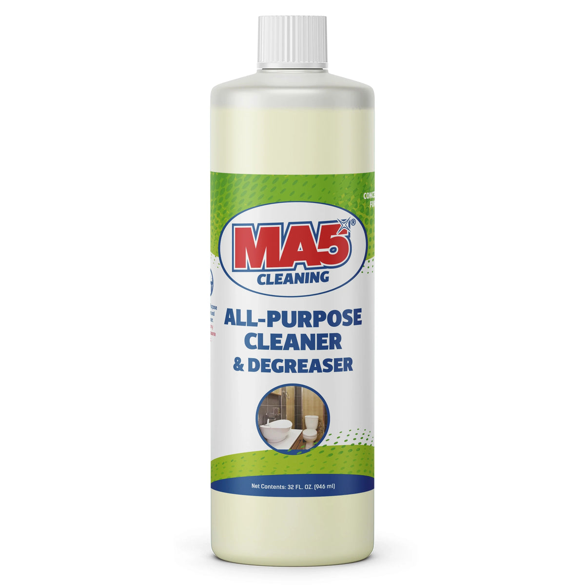 MA5X All-Purpose Cleaner & Degreaser | Multi-Surface pH 11-12