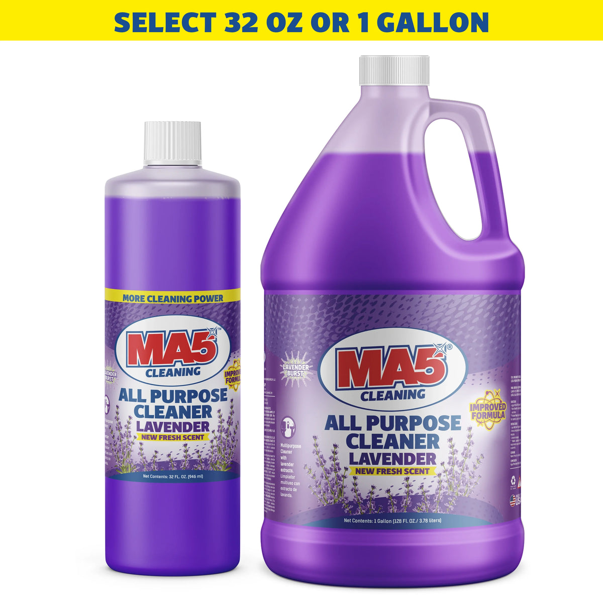 MA5X Lavender All-Purpose Cleaner | Non-Toxic, Multi-Surface Formula