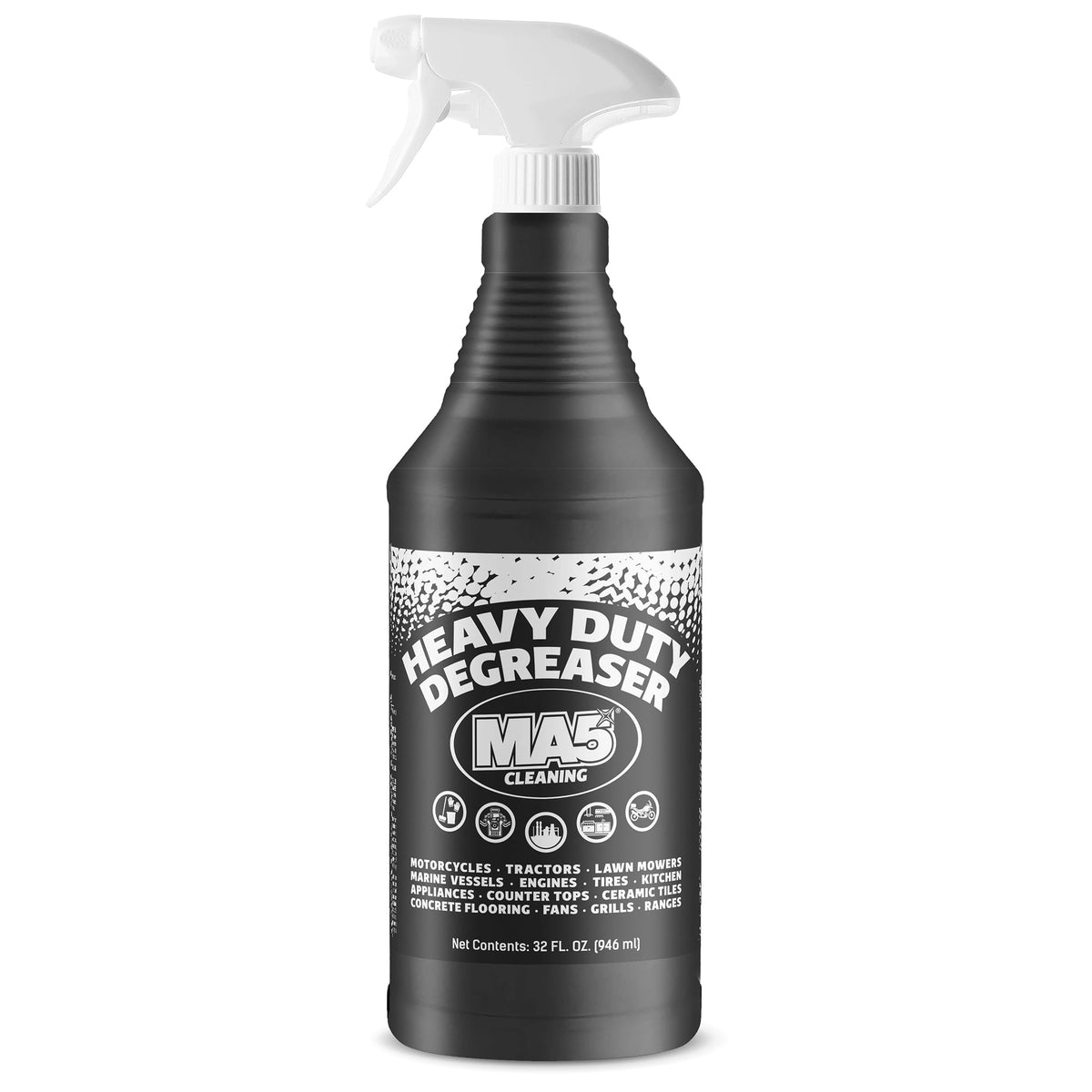 MA5X Heavy-Duty Black Degreaser | Commercial Grade pH 12-13