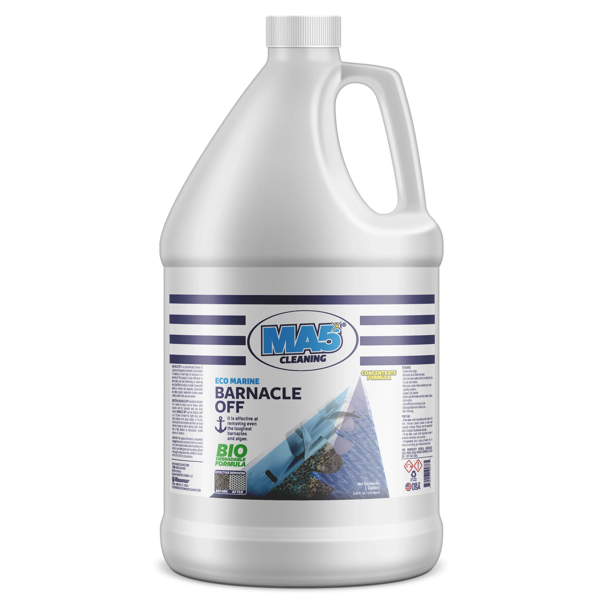 MA5X Barnacle Remover - Marine Hull & System Cleaner