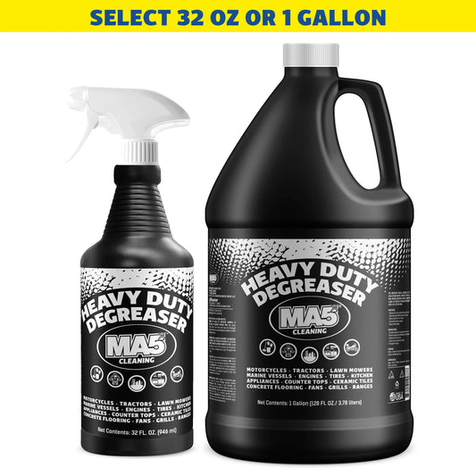 MA5X Heavy-Duty Black Degreaser | Commercial Grade pH 12-13