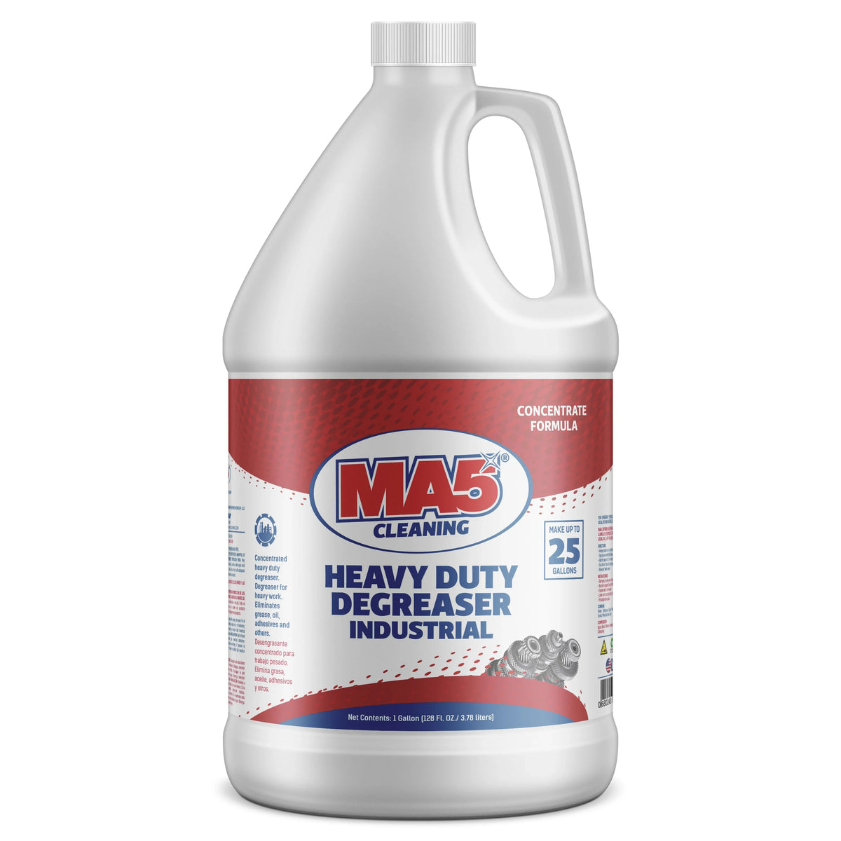MA5X Industrial Strength Alkaline Degreaser | pH 13-14 Concentrate