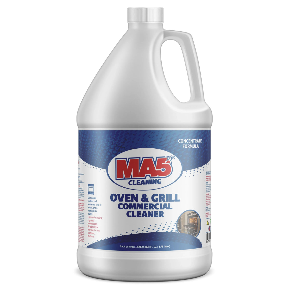 MA5X Heavy-Duty Oven & Grill Degreaser | Industrial Strength pH 13-14