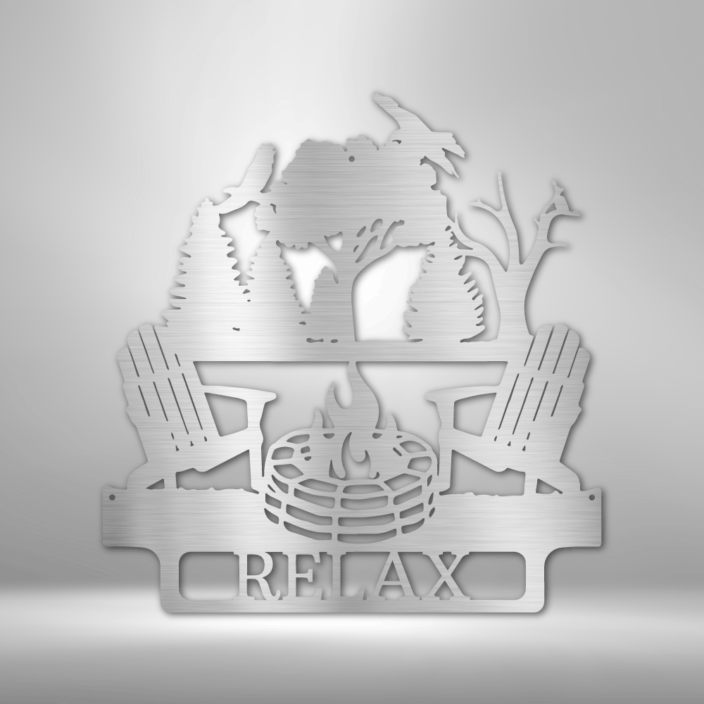 Campfire Personalized Gifts - Custom Metal Sign