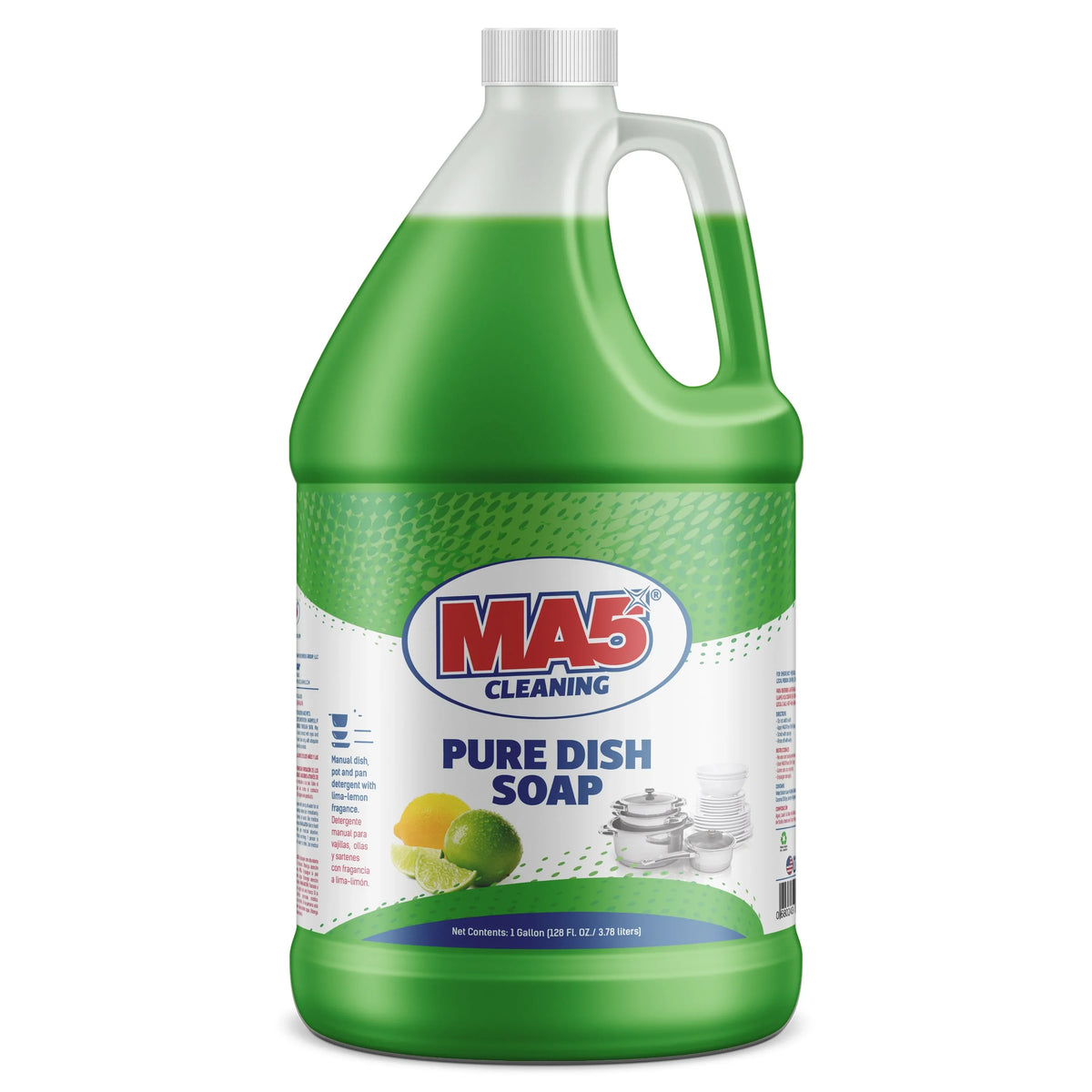 MA5X Pure Dish Soap | Commercial-Grade Grease-Cutting Formula