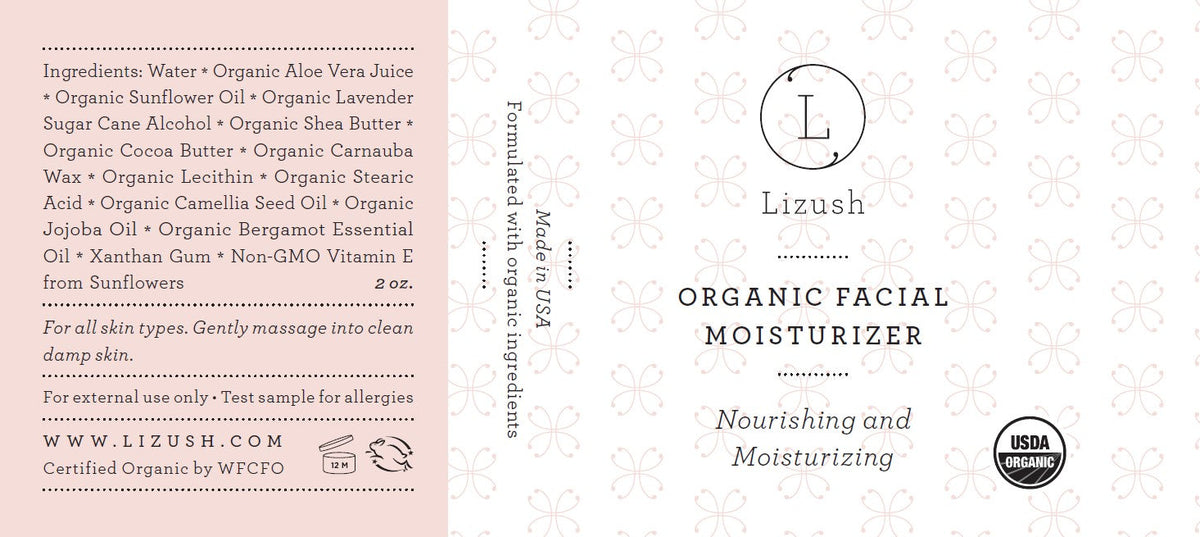 Organic Facial Moisturizer – Natural Nourishing Face Cream