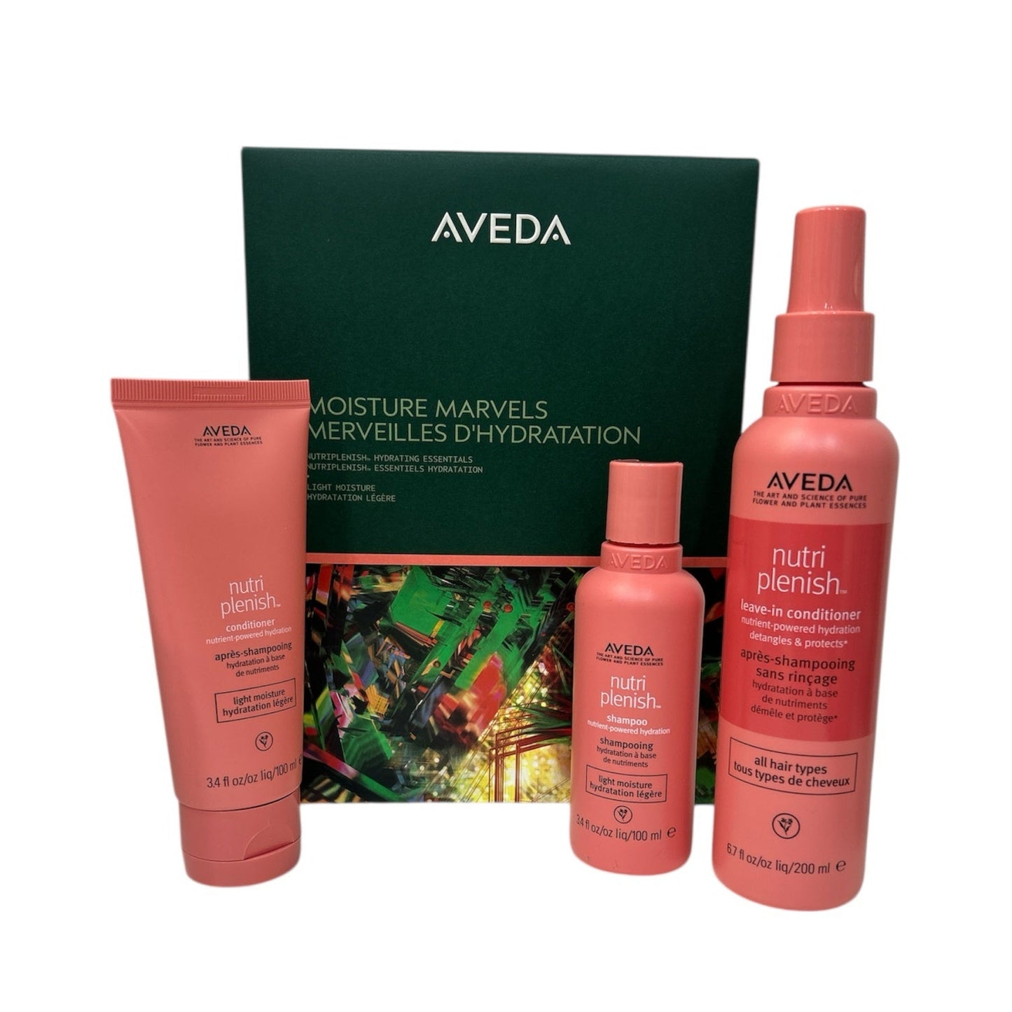 Aveda Moisture Marvels Nutriplenish Hydrating Hair Essentials Light Gift Set