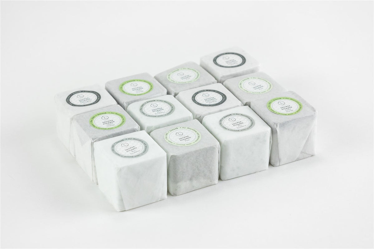 Earthy Shower Steamer Gift Box – 5 Natural Steamers