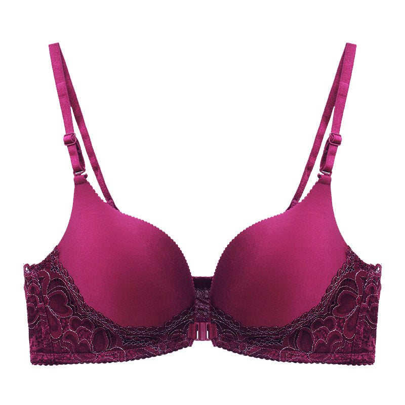 Women Front Buckle Sexy Push up Bra