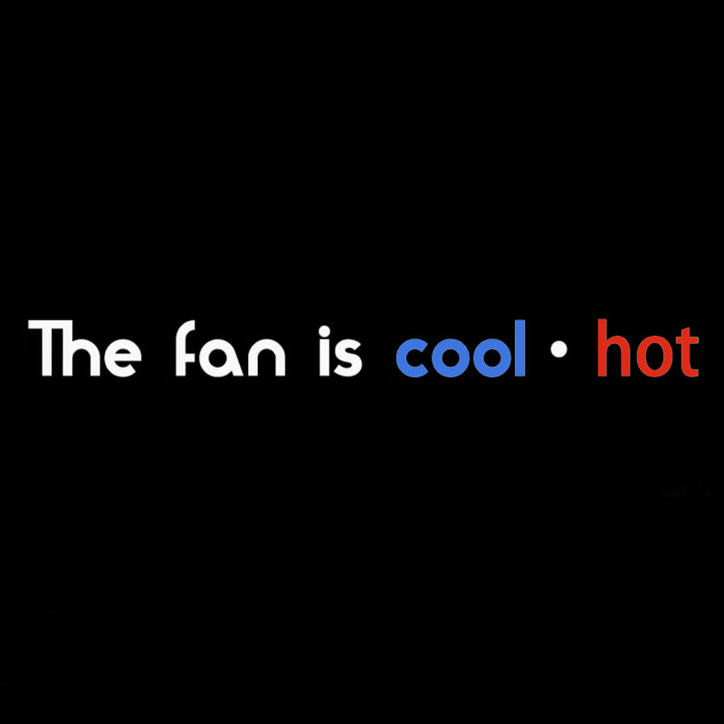 Energy-Saving Air Cooling and Heating Dual-Purpose Electric Fan