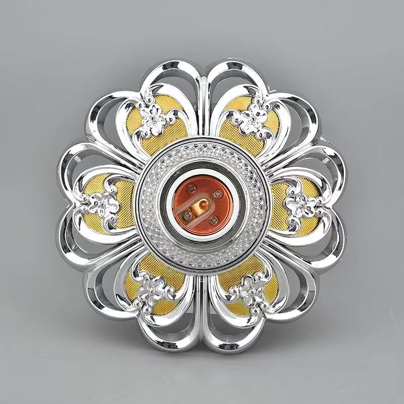 Led Palace Style European Enamel Screw Lamp Holder