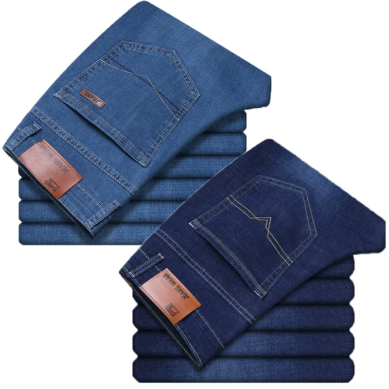 Trendy Summer Men Casual Slim Jeans