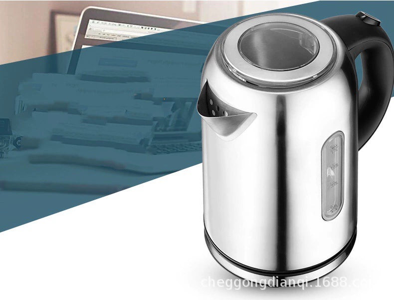 110V Cross-Border Electric Kettle Household Water Boiling Kettle Automatic Power off Integrated 304 Stainless Steel Genuine Goods Large Capacity