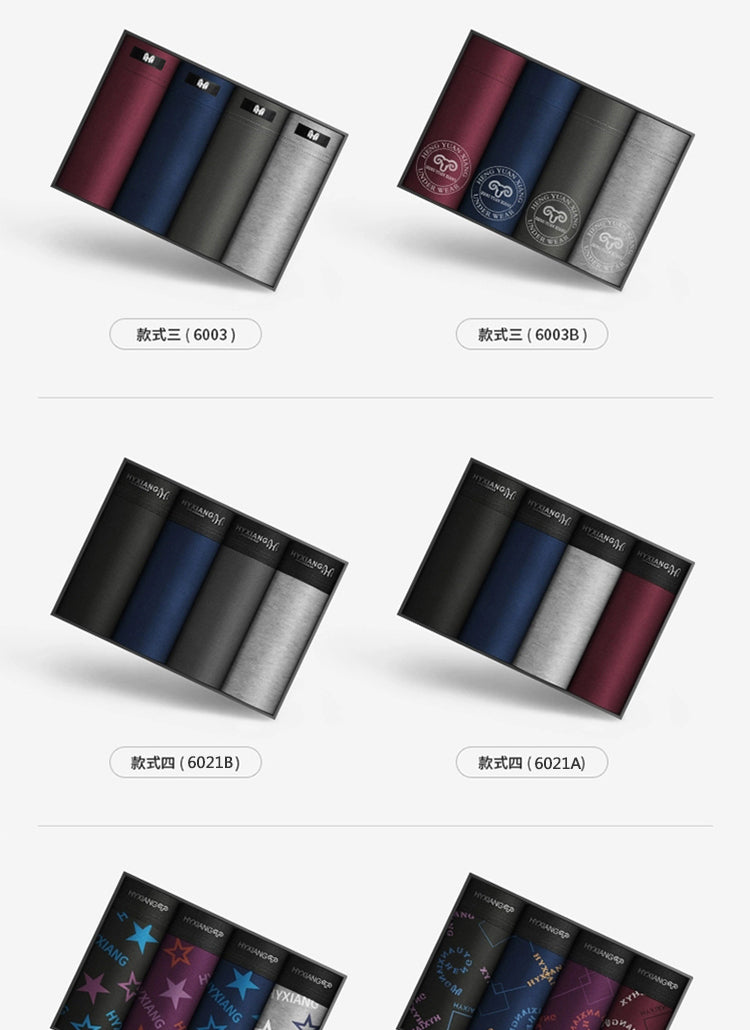 Pure Cotton Breathable Loose Large Size Men's Underwear