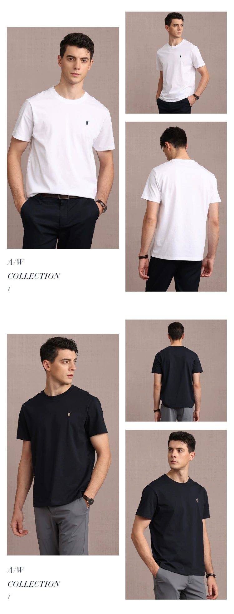 Polo Walk Paul Casual Inner Wear Short-Sleeved T-shirt