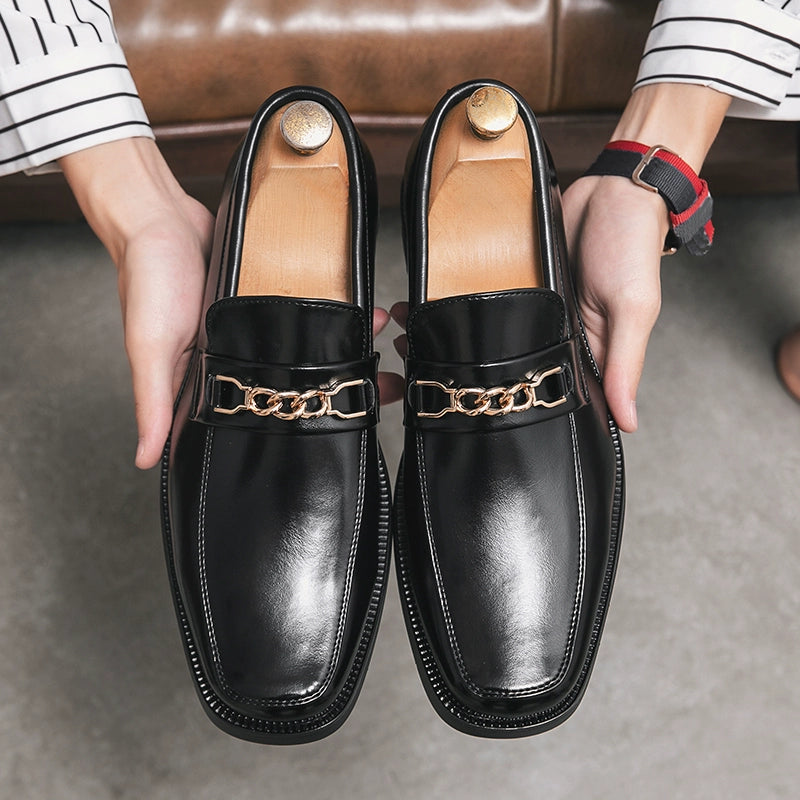 Slip-on Men Formal Wear Casual Leather Shoes