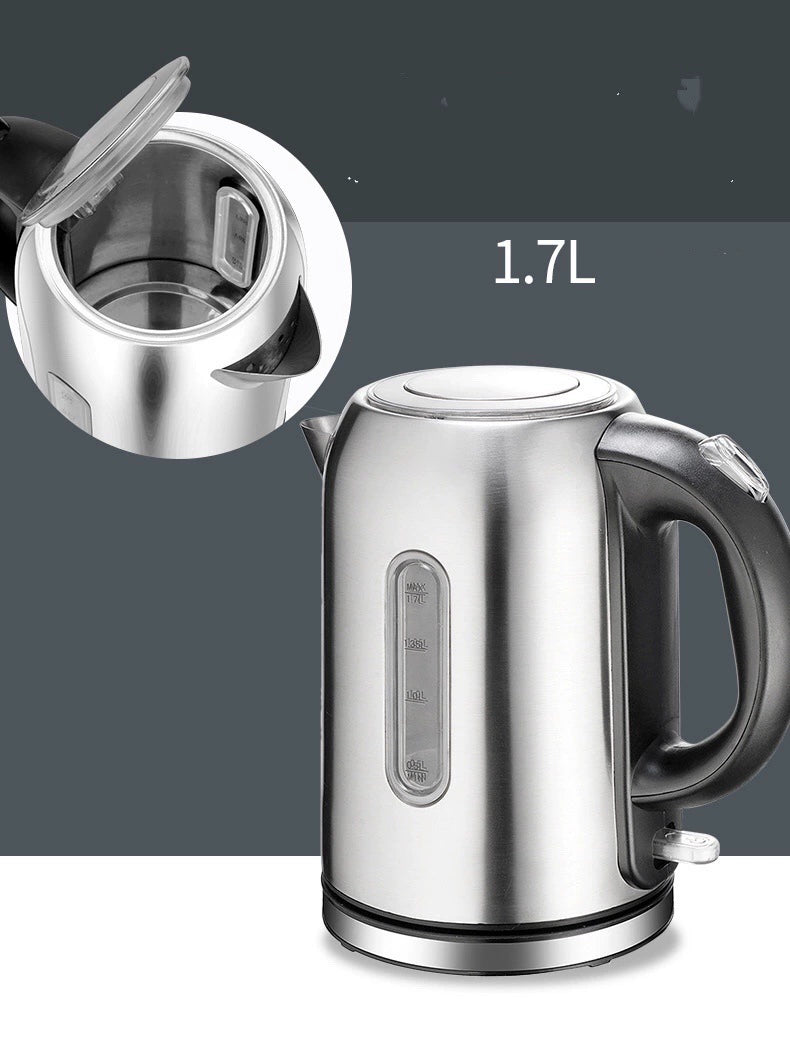 110V Cross-Border Electric Kettle Household Water Boiling Kettle Automatic Power off Integrated 304 Stainless Steel Genuine Goods Large Capacity