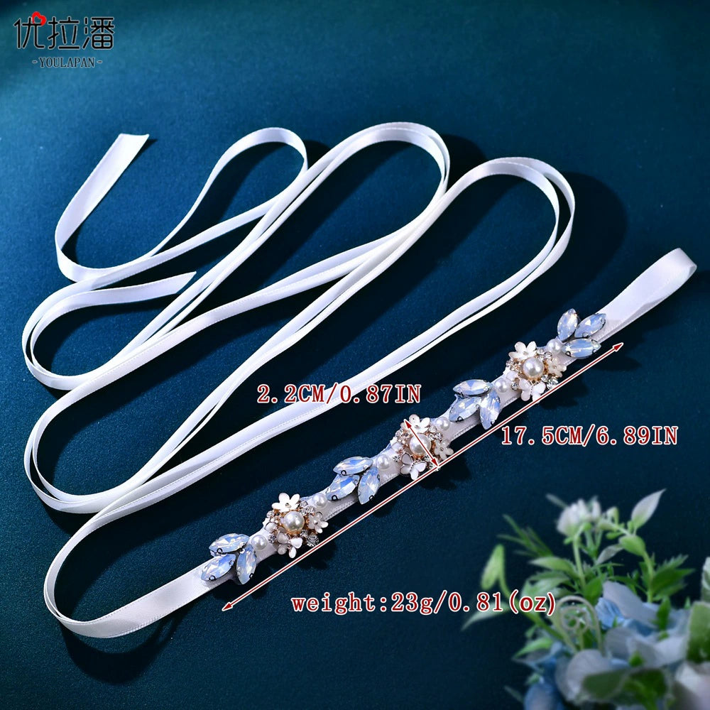 Trendy Classy Pearl Alloy Exquisite Women Belt