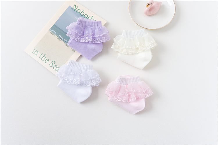 Latin Dance Pantyhose Summer Girl Lace Socks